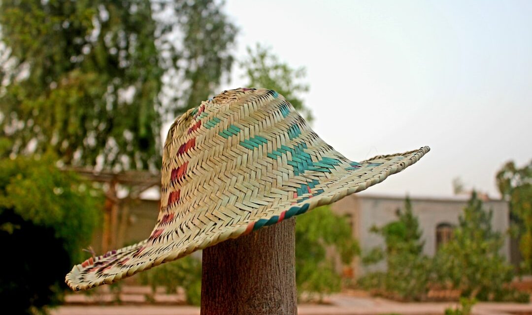 Photo straw hat