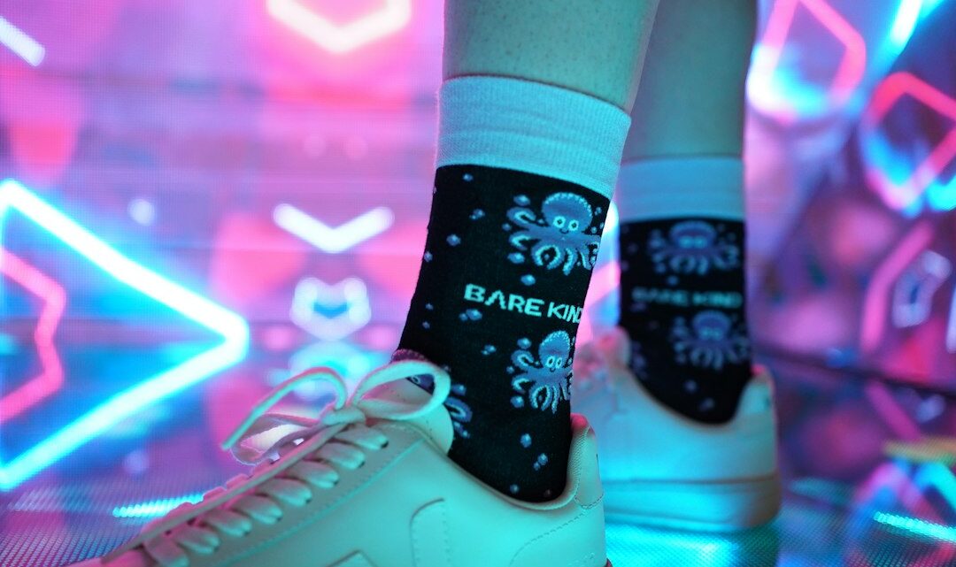 Photo over-the-knee socks